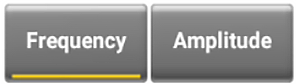 Frequency And Amplitude Buttons